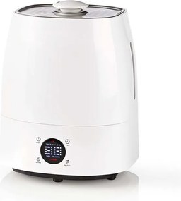 Yγραντήρας υπερύχων NEDIS HUMI120CWT με δοχείο 5,5L ψηφιακή οθόνη LED και πλήκτρα αφής