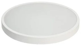 Πλαφονιέρα Φωτιστικό Οροφής LED 50W 3CCT Φ59cm Plus Eurolamp-144-51025-Λευκό 144-51025