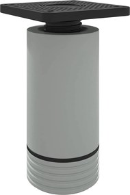 vidaXL Πόδια Επίπλων Ρυθμιζόμενο 12 τεμ. Λευκό 64 x 64 x 100 mm PP