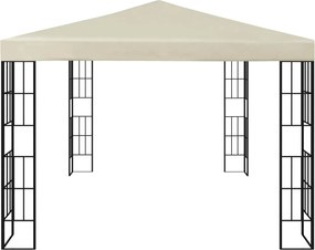 vidaXL Κιόσκι Κρεμ 3 x 4 μ.