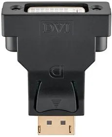 GOOBAY αντάπτορας DisplayPort σε DVI-D 1.1 51720, gold-plated, μαύρος