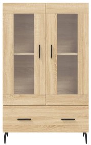 vidaXL Ντουλάπα Sonoma Δρυς 69,5 x 31 x 115 εκ. από Επεξεργασμένο Ξύλο