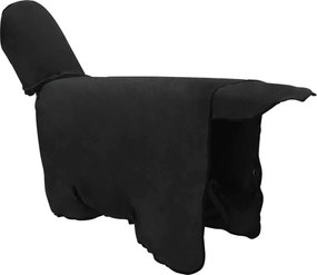 vidaXL Σαμάρι Ίππου Μαύρο Πολυεστέρας