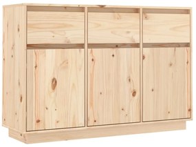 vidaXL Μπουφές 110 x 34 x 75 εκ. από Μασίφ Ξύλο Πεύκου
