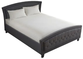Κρεβάτι Camaro (Για Στρώμα 160x200cm) 347-000021 170x218x109cm Anthracite Υπέρδιπλo