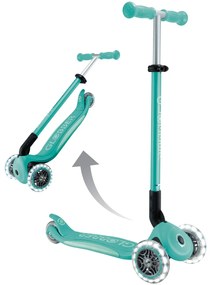 Globber Scooter Elite Lights V2 Dark Mint