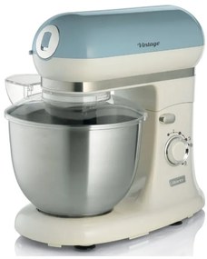 Ariete Vintage 1588/05 Κουζινομηχανή 2400W με Ανοξείδωτο Κάδο 5.5lt