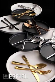 Πιάτο Φαγητού Ρηχό (Φ21) Espiel Terra Matte Black Step TLM132K6