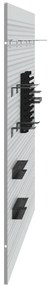 vidaXL Pegboards 3 τεμάχια με 15 αξεσουάρ Γκρι 50x80 εκ Ατσάλι
