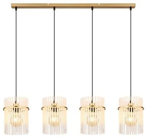 Κρεμαστό Φωτιστικό Οροφής 4xE27 Gorley Globo Lighting-15698-4HM-Χρυσό 15698-4HM