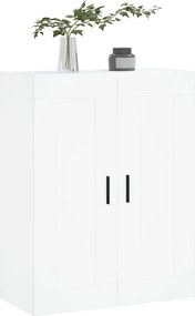 vidaXL Ντουλάπι Τοίχου Λευκό 69,5 x 34 x 90 εκ. από Επεξεργασμένο Ξύλο
