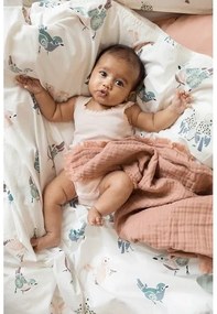 Κουβέρτα Βαμβακερή Soft Faded Rose Elodie Details