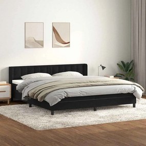 BOX SPRING ΚΡΕΒΑΤΙ ΜΕ ΣΤΡΩΜΑ ΣΚΟΥΡΟ ΠΡΑΣΙΝΟ 90X210ΕΚ. ΒΕΛΟΥΔΙΝΟ 3318354