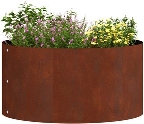 vidaXL Δακτύλιος γλάστρας 5 pcs Καφέ 40 x 40 x 20 cm