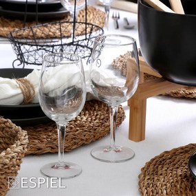 MODA WINE TEMPERED 435CC H:20.8CM P/540 FLX12 ΣΕΤ 12 τμχ - Espiel