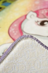 Carpet (140 x 190) Unicorn Multicolor
